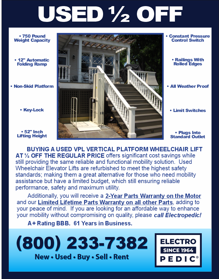 Used Electric Wheelchair Lifts